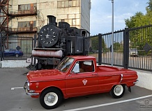 ретро автомобиль ЗАЗ-968А Пикап