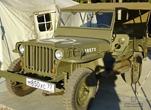 ретро автомобиль Willys MB
