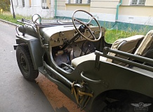 ретро автомобиль Willys MB