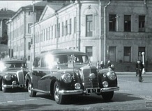 ретро автомобиль Mercedes-Benz 300 Cabriolet