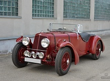 ретро автомобиль Aston Martin 15/98 Short Chassis Roadster, Mille Miglia!