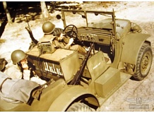ретро автомобиль Dodge WC58 Radio Command car