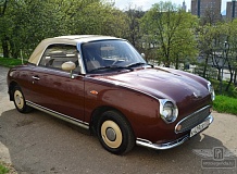 ретро автомобиль Nissan Figaro