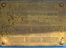 ретро автомобиль Lamborghini Lamborghinetta