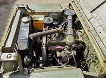 ретро автомобиль Willys MB
