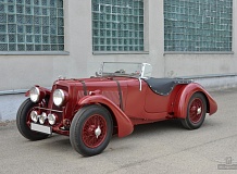 ретро автомобиль Aston Martin 15/98 Short Chassis Roadster, Mille Miglia!