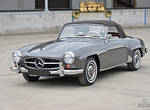 ретро автомобиль Mercedes-Benz 190SL