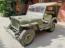 ретро автомобиль Willys MB