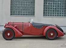 ретро автомобиль Aston Martin 15/98 Short Chassis Roadster, Mille Miglia!