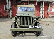 ретро автомобиль Willys MB